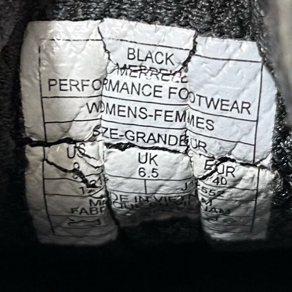 Merrell Agility Peak Flex 2 Women’s Size 8 Black Trail Running Hiking Shoes Used - Picture 13 of 13